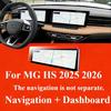 Закаленное Стекло Внутренний GPS LCD Для MG HS 2025 2026 Навигация Развлечения Медиа Сенсорный Центр Дисплей Экран Защитная Пленка