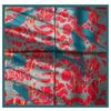 Real Silk Scarf For Female Print Square Neck Headband 53*53cm Foulard Hijab Scarves Women Shawls And Wraps Bandana Stole