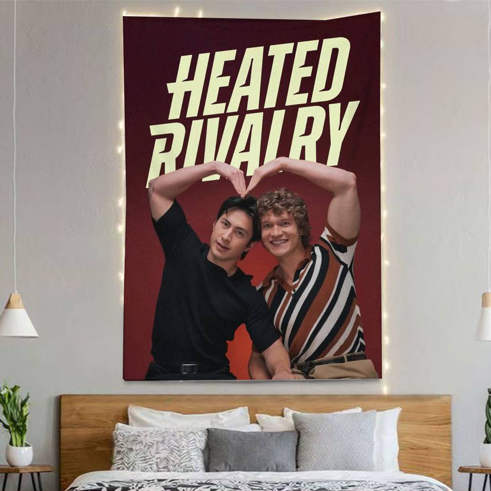 Tv Heated Rivalry Ice Hockey Flags Wall Hanging Background Art Banner For Bedroom Home Outdoor Decor