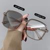 High Quality Fashion Sunglasses For Women Statement Making Big Square Photochromic UV400 Sunglasses Bold Look Transition Lenses Unisex