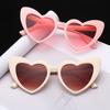 Accessories Women Clout Goggle Heart-Shaped Sunglasses Vintage Sunglasses Eyewear UV400 Protection