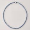 Ожерелье-воротник из бусин KODO(Бледно-голубой)