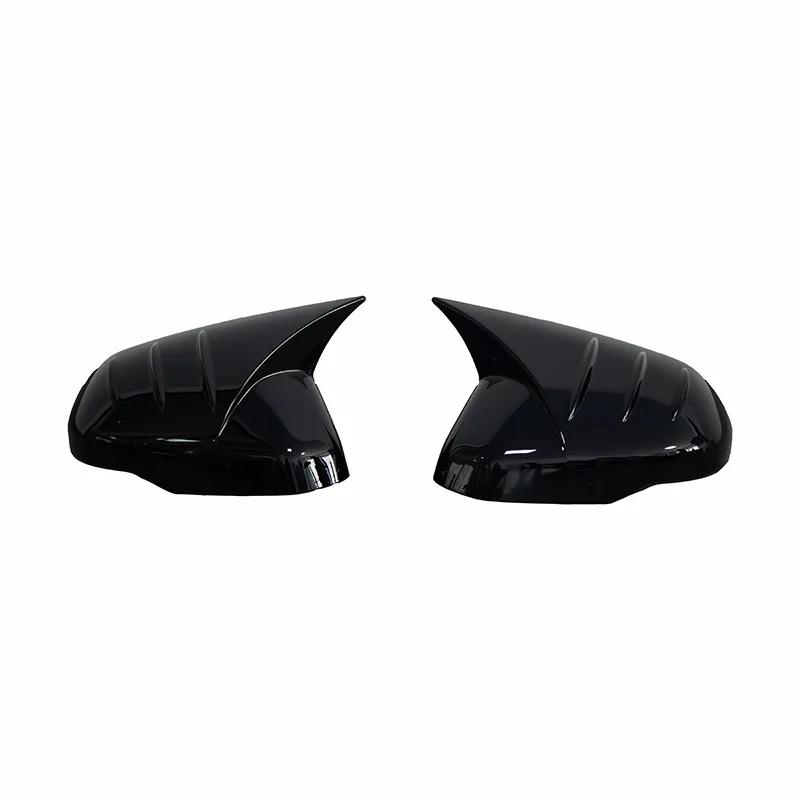 For Honda CR-V CRV 6th Gen  2024 2025 Hybrid Pair Car Side Rearview Mirror Cover Glossy Black/Carbon Look Wing Mirror Caps