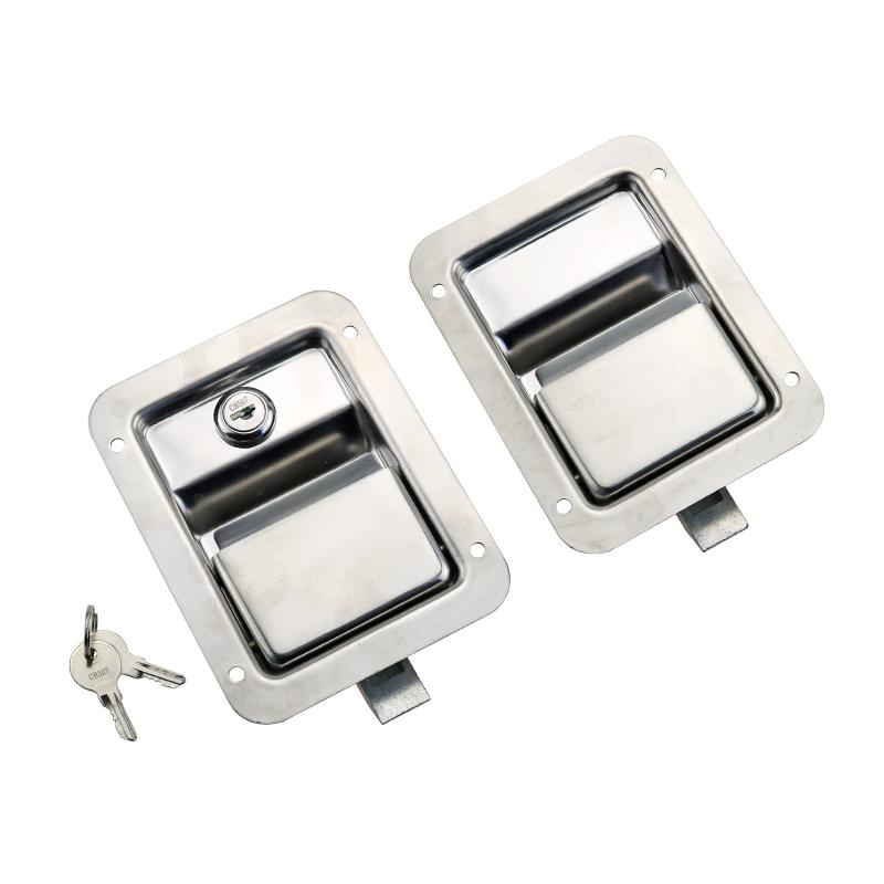 Stainless Steel Panel Lock Industrial Electrical Automation Equipment Container Truck Door Accessories Toolbox Lock