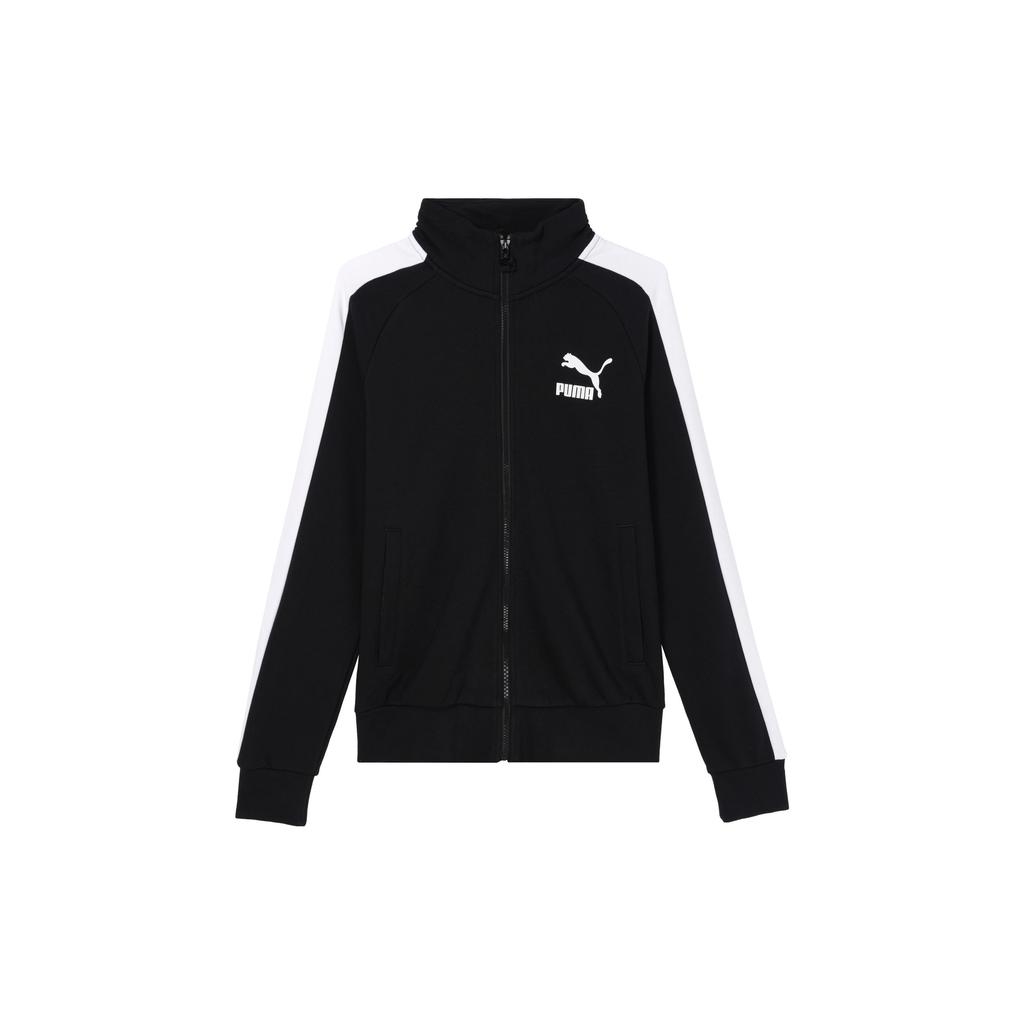 Puma Куртка с воротником-стойкой и логотипом в стиле пэчворк Мужская верхняя одежда Черный 599331-01