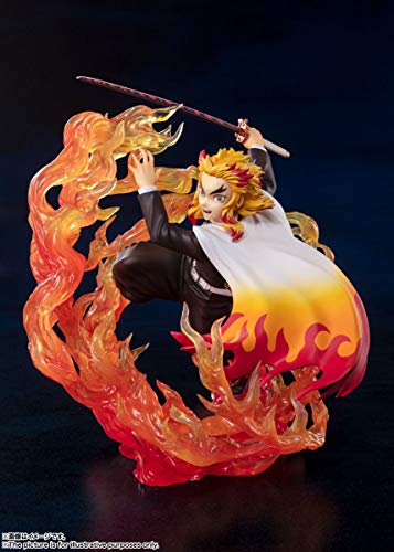TAMASHII NATIONS Фигурки ZERO Demon Slayer: Кимэцу-но Яиба Ренгоку Андзюро Огненное дыхание Приблизительно. 180 мм ПВХ/АБС окрашенная полная фигура