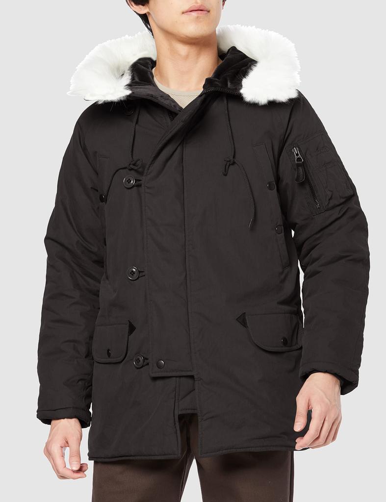 Внешняя летная куртка черная M [Хьюстон] N/C N-3B мужская