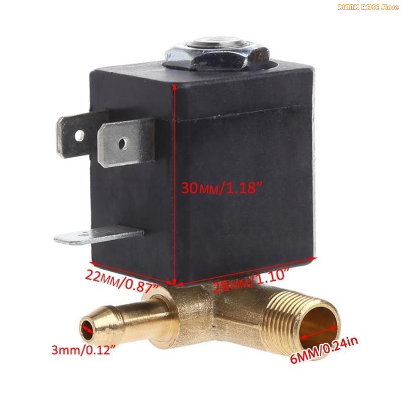 K1AE Соленоидный клапан K1AE Н/З AC 230В G1/8" Латунный для паровоздушного генератора Водяной соленоид для клапана Cof