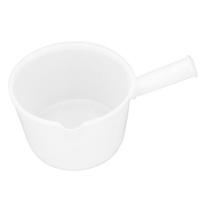 Пластиковый ковш для воды с короткой ручкой для сельского хозяйства, сада, ванны, кухни, для полива овощей, белый