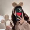 Милые плюшевые повязки для волос с ушками медведя для девочек, милые повязки для волос, обручи для волос, модные повязки для женщин, макияж, он U9S3