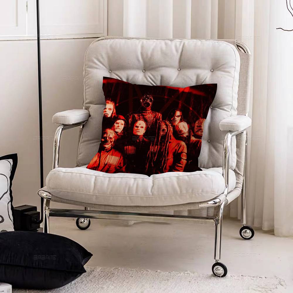 Band S-Slipknot Music Pillow Cover Sofa Cushion Cover Home Room Decoration Children Gift