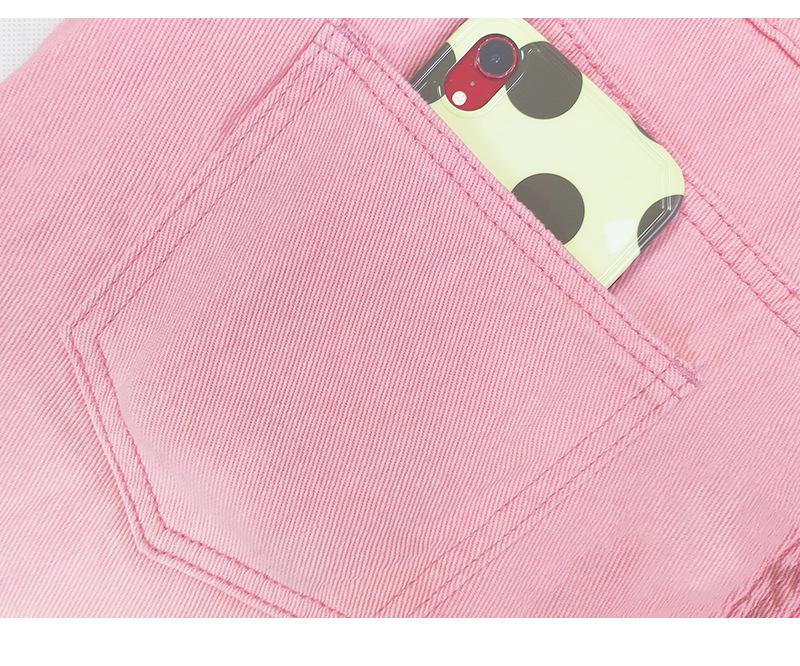 Women's Summer Denim Overalls – Classic, High-Quality, Loose Straight-Leg with Print