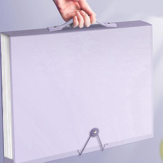 Фотоальбом со стразами A3, 60 страниц, прозрачные карманы, дизайн с пряжкой, удобная защита при переноске, устойчивая к трещинам папка