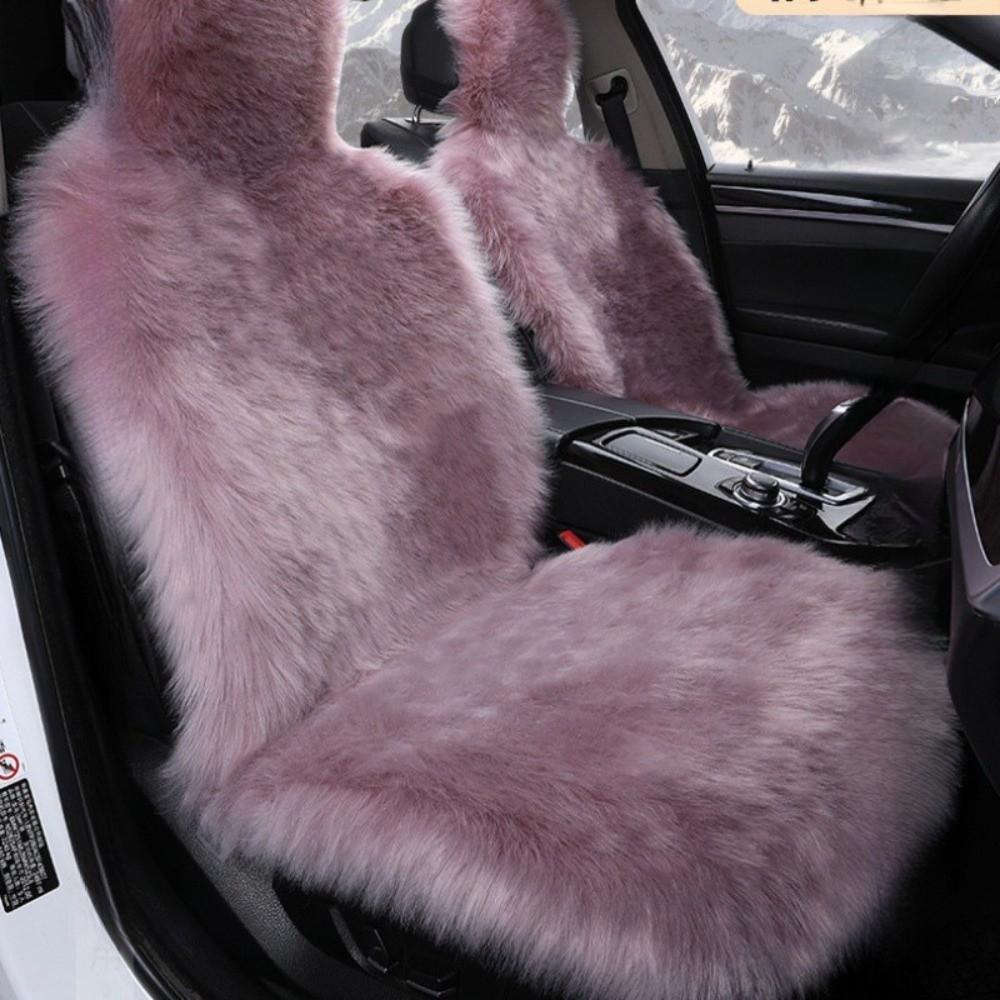 Fluffy Car Seat Cushion Warm Seats Protector New Plush Car Seat Covers Car Front Seat