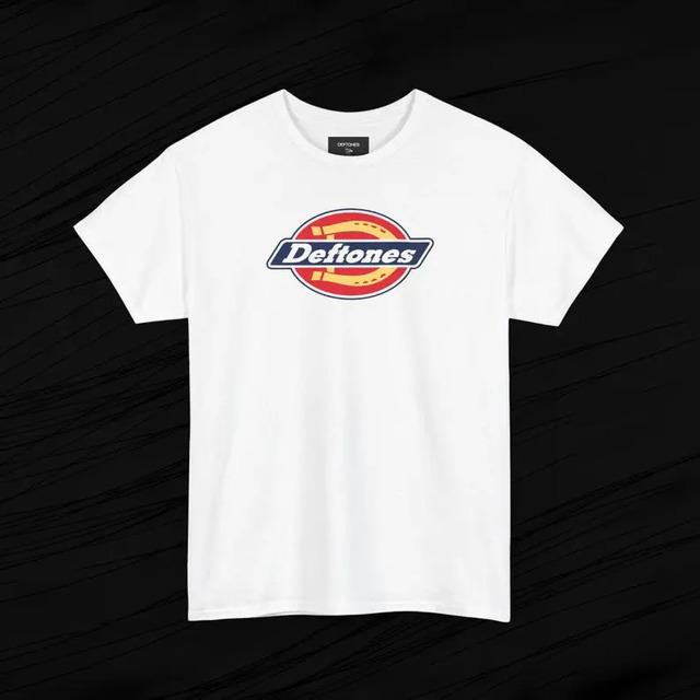 Футболка с логотипом Dickies от Deftones, Подарок на концерт