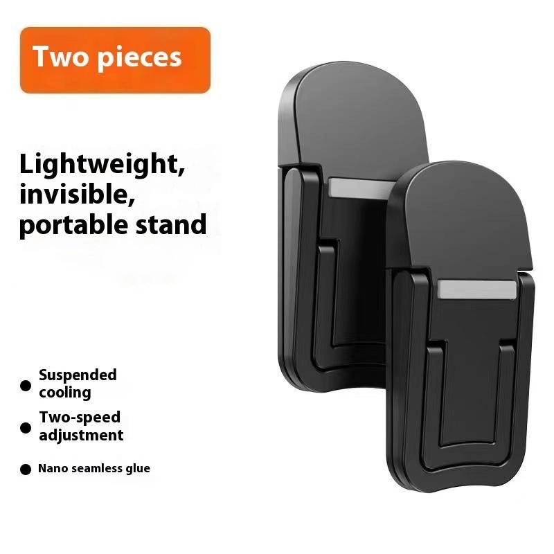 2 шт./набор Портативная складная подставка для ноутбука, держатель для ноутбука, регулируемая подставка-райзер, охлаждающий кронштейн, универсальная для ноутбука, планшета