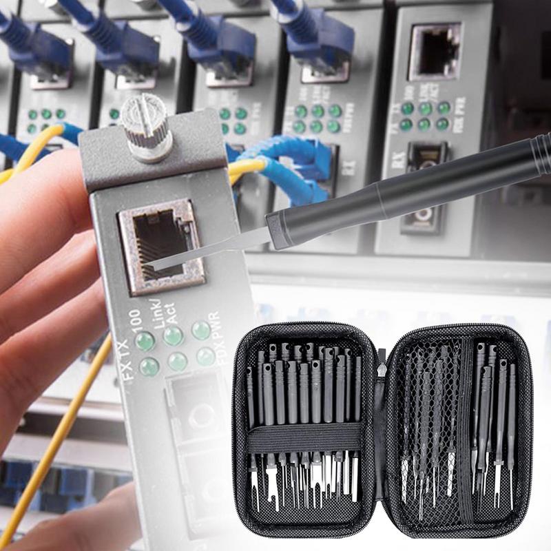 Электрический инструмент для снятия штифта, инструмент для снятия штифта провода, 30 шт./компл., портативные инструменты для разборки автомобиля