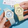 Luxury Student Exam Watch Silicone Strap Quartz Watch Cute Cartoon Pattern Boy Girl Gift Wristwatches Relojes Para Mujer