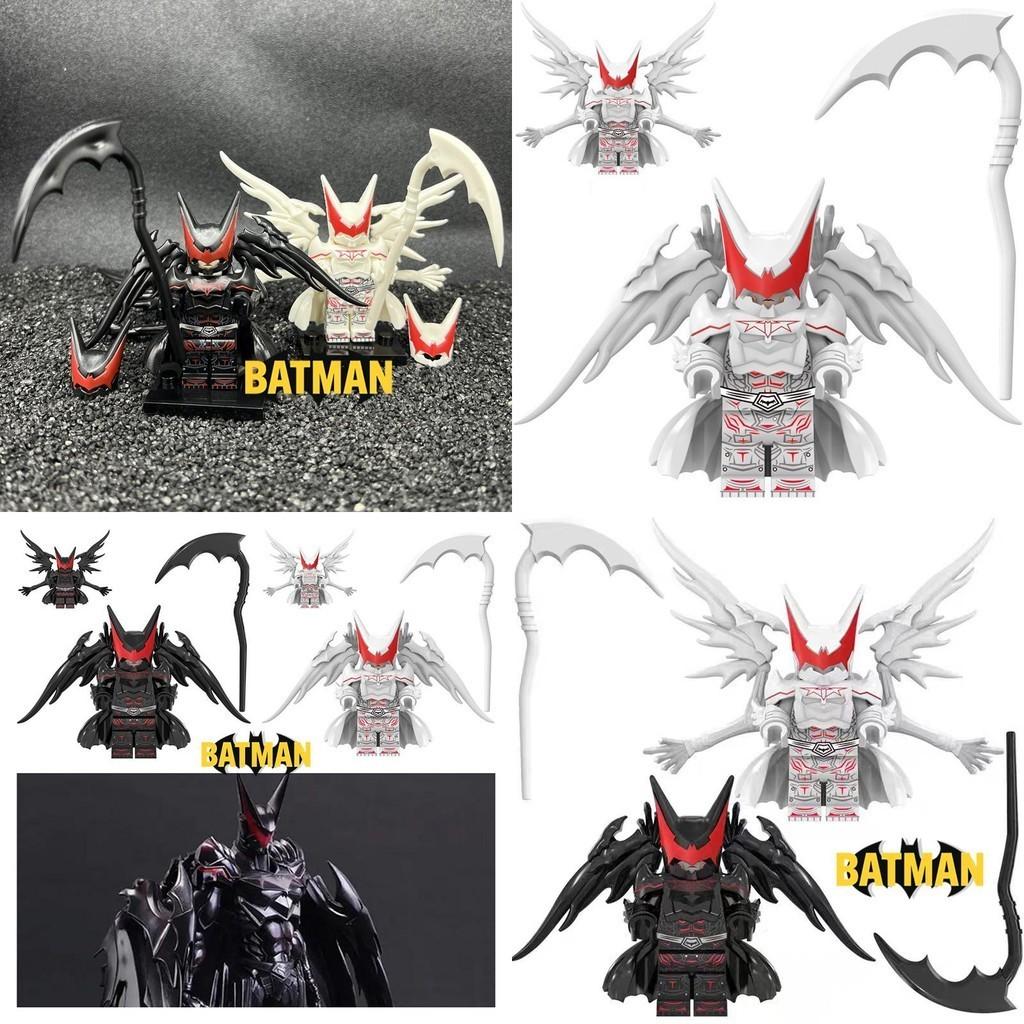 Hellbat Batman Superhero Building Blocks 4.5cm Height, Abs Plastic Material, Teenagers' Collectible Toy