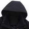 Winter Feather Coats for Men Outerwear  High Quality Plus Size Middle Aged Men's Long Down Jacket Thick Warm Hooded Parka