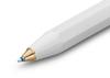 Kaweco Classic Sport White Ballpoint Officially Imported Pen, Oil-Based, CSBP-WH,