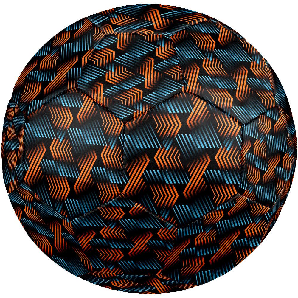 1pc Geometric Arrow Theme Soccer Ball Football, Size 5, Lightweight PVC, Outdoor Training Soccer Ball,Gift j60410