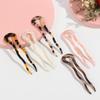 Women Girls Acetate Leopard Hair Pin Hair Sticks Hair Accessories Hair Clip