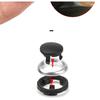 Car Interior Icon-Free Radio Knob for BMW 5/6/7 Series F02 F06 F07 F18 X5 F15 X6 F16 Auto Audio Control Button OE 63139328426-1