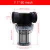 Garden Watering Filter 1/2'' 3/4'' 1'' Plastic Irrigation System Impurity Prefilter Aquaculture Household Water Pipe Filter
