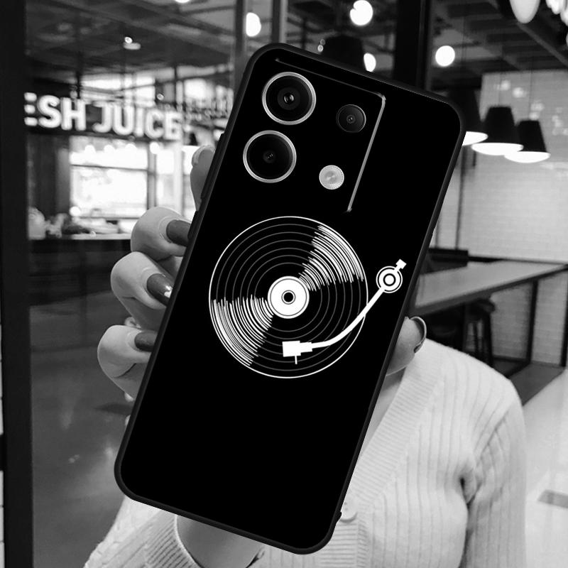 Ретро Чехол Виниловая Пластинка Для Xiaomi Redmi Note 15 Pro Plus 10 11 12 13 14 Pro Redmi 15 15C 10C 12C 13C 14C Чехол