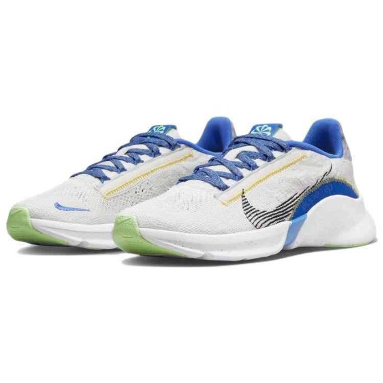 Nike Женские SuperRep Go 3 Flyknit Next Nature Sail Средне-синие DH3393-102