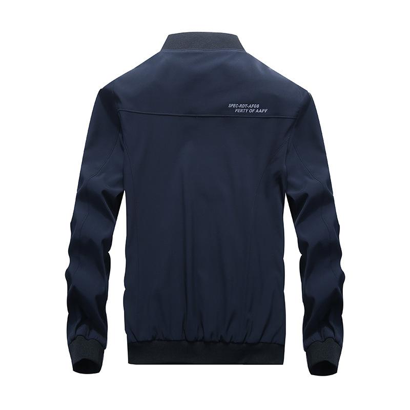 Куртки мужские весна и осень новые мужские молодежные свободные куртки больших размеров куртки с воротником-бейсболкой