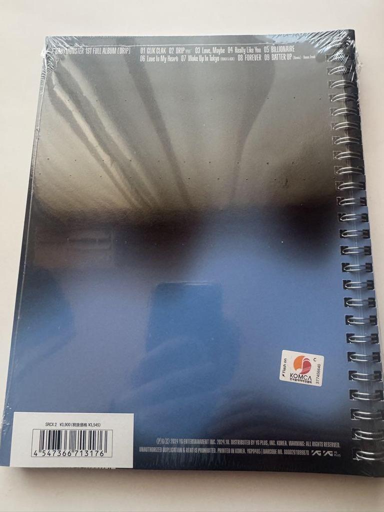 [USED] Babymonster Album DRIP BINDER Ver.