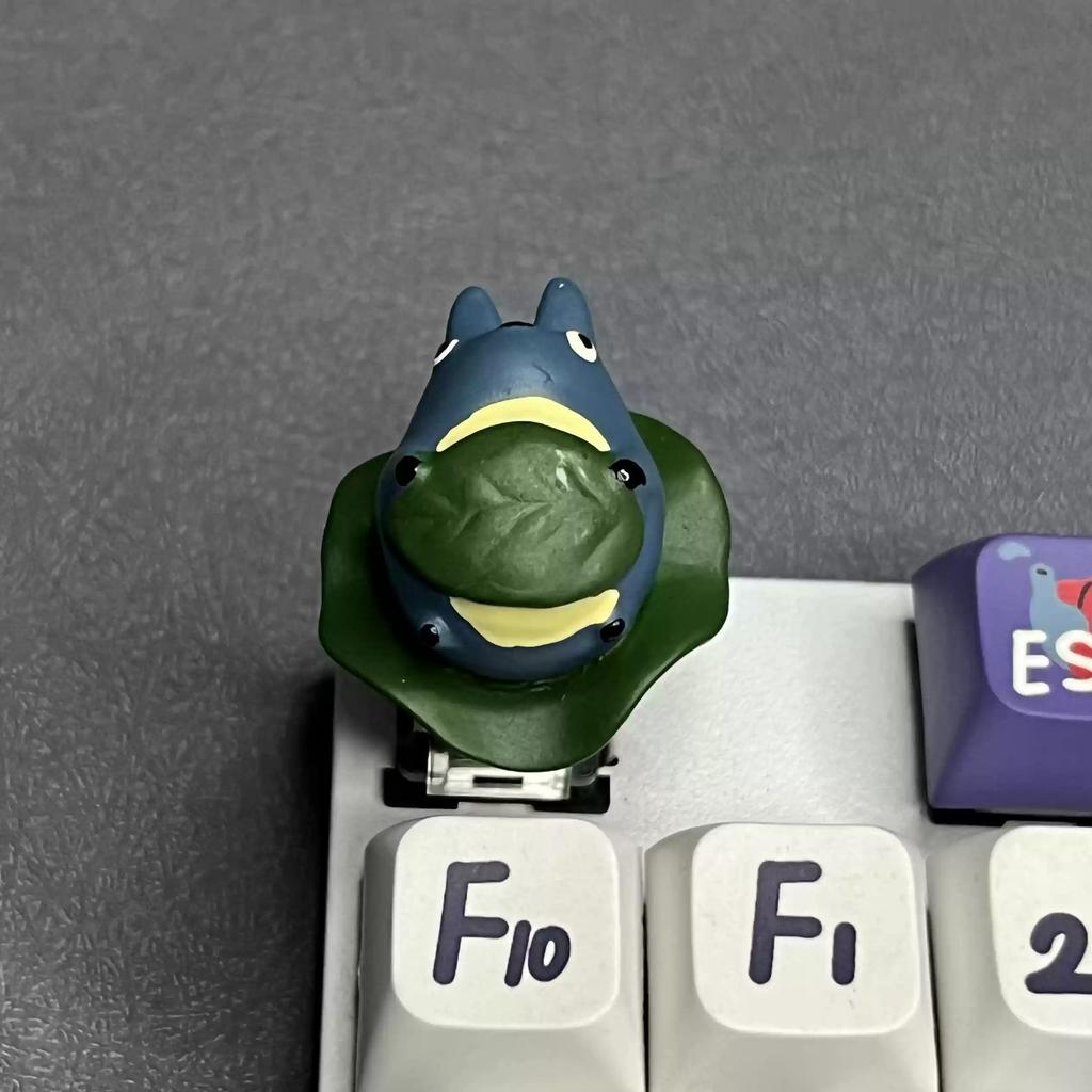 Колпачки для клавиш Sunflower Chinchilla, колпачки для клавиш Anime Kawaii для механической клавиатуры, аксессуары для игровых украшений, 1 шт., ключ для самостоятельного изготовления