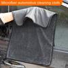 Полотенце из микрофибры для мытья автомобиля Высококачественное Утолщенное Плюшевое Двустороннее Детейлинг автомобиля Дом Кухня Салфетка для уборки Супер Абсорбирующие Тряпки