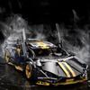 Zmart Technic Спортивный гоночный автомобиль, Модель, Строительные блоки, 1:14 DIY Суперкар Кирпичный Пазл Игрушка для Взрослых и Детей (1280+ деталей), Собранная модель, Миниатюра