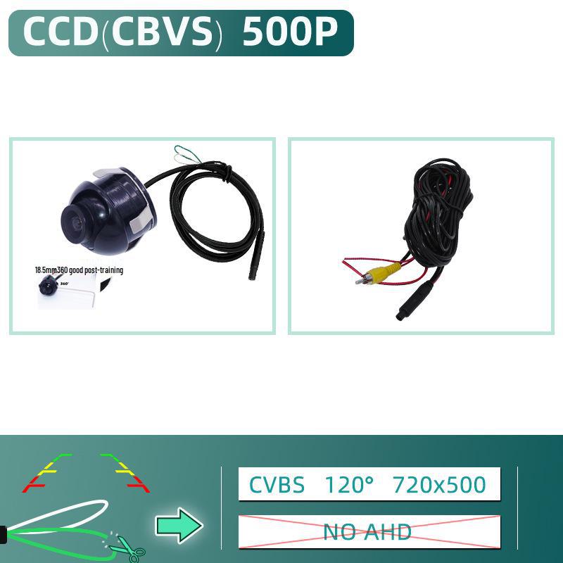 360° Панорамная HD камера заднего вида CCD Универсальная