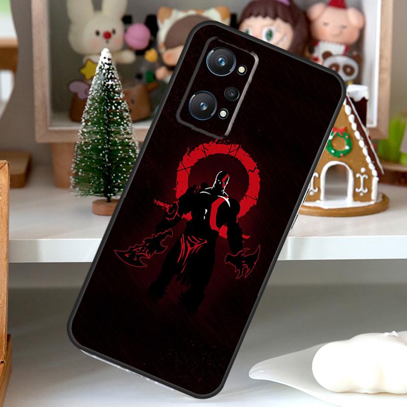 Чехол God of War для OPPO Realme C55 C35 C33 C31 C30 C25 C21Y C11 GT Neo 5 3T 2T Realme 10 9 11 Pro Plus