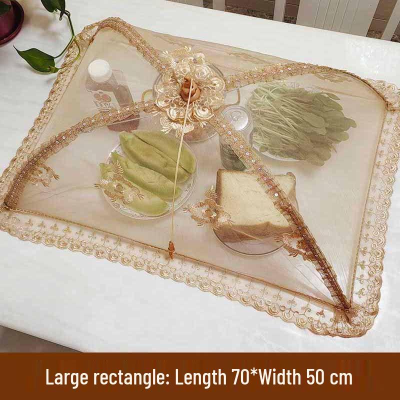 Thickened Rectangular Food Cover for Dining Table - Medium, Large, Extra Large