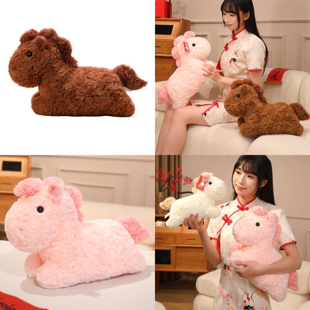 Pony Cartoon Plush Figurine With Soft Filling For Kids And Collectors