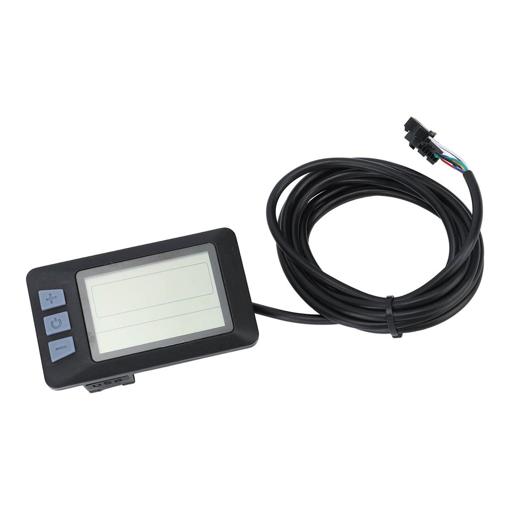Electric Bike LCD Display Waterproof Compact Light Weight Electric Scooter Display Panel 24V 36V