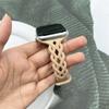 Для Applewatch10 Apple Watch с iwatch9876SE Полый Дышащий Скрученный Силиконовый Спортивный