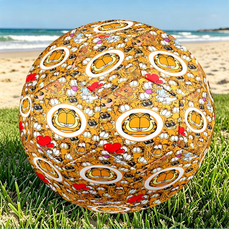Garfield Print Size 5 Soccer Ball, PU Wear Resistant Football for Match Training and Daily Practice, Birthday Gift for Soccer Fans