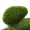 Covered Stones Artificial Green Moss Ball Artificial Moss Rocks Simulation Plant Faux Green Moss