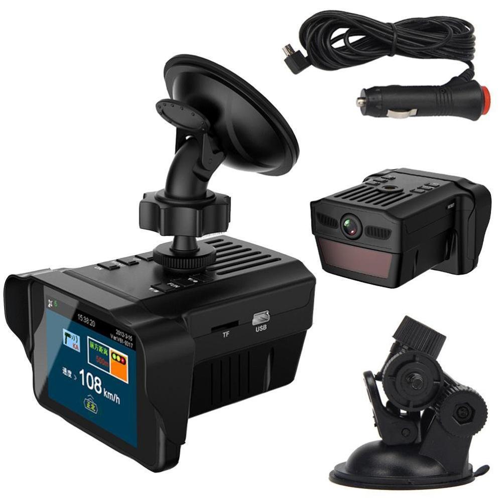 2in1 Car Recorder and Radars Speed Detector 1080P Dash Cam Car Camera DVR Car Dashboard Camera