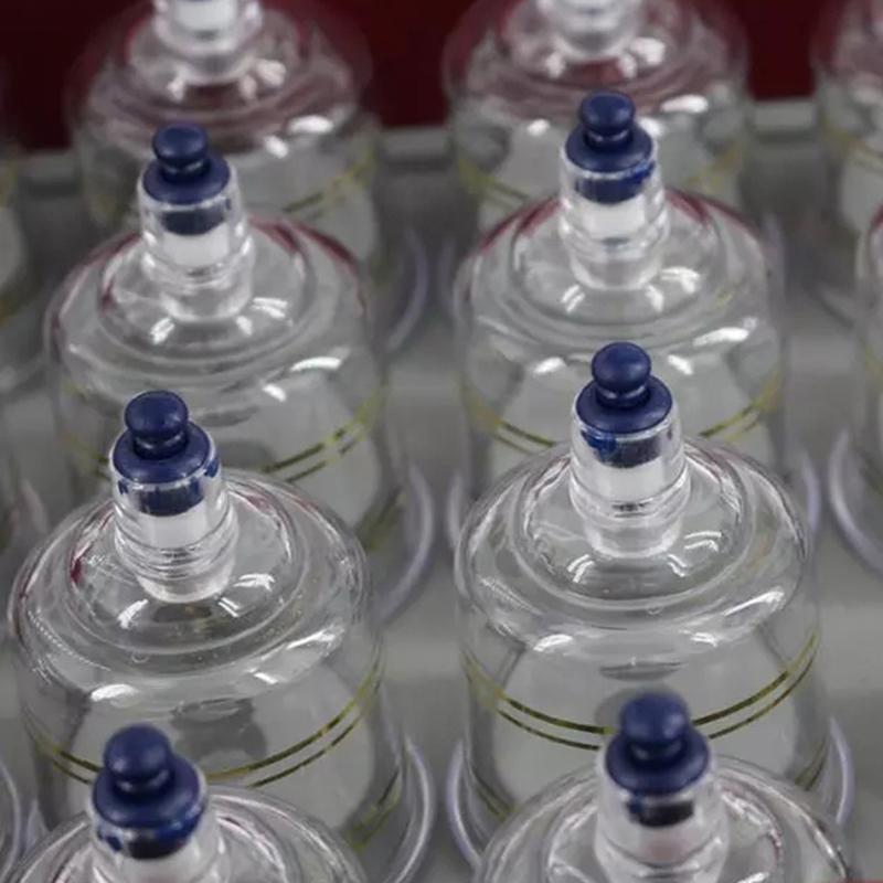 17/19 банок, набор для вакуумной баночной терапии, китайские медицинские чашки, баночки, терапевтическая присоска, вакуумный аппарат для терапии, расслабляющие массажеры