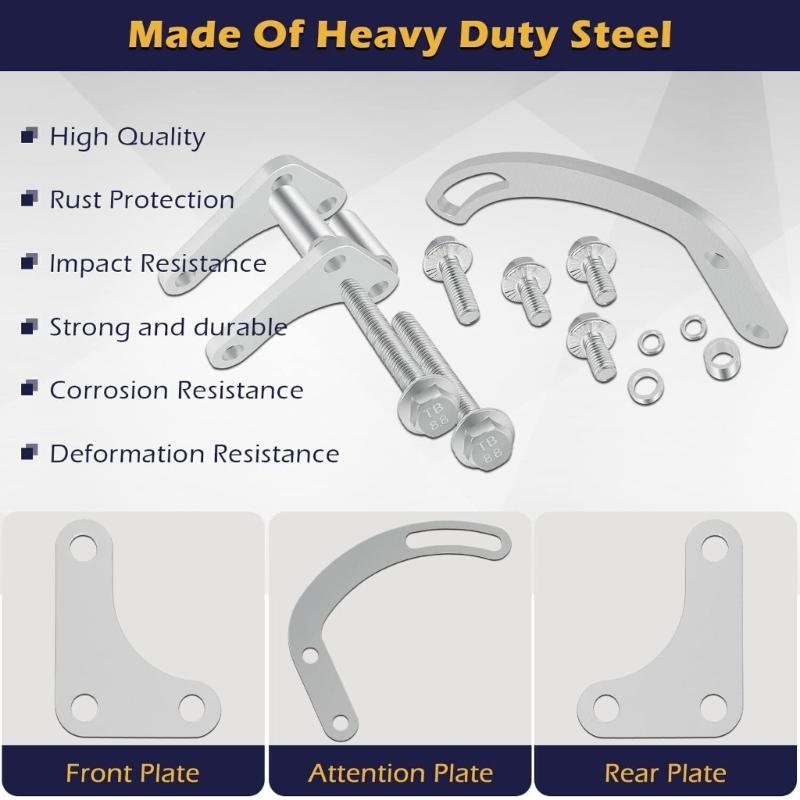 SBC Power Steering Pump Mounting Bracket Fit for 350 Car Styling 551522