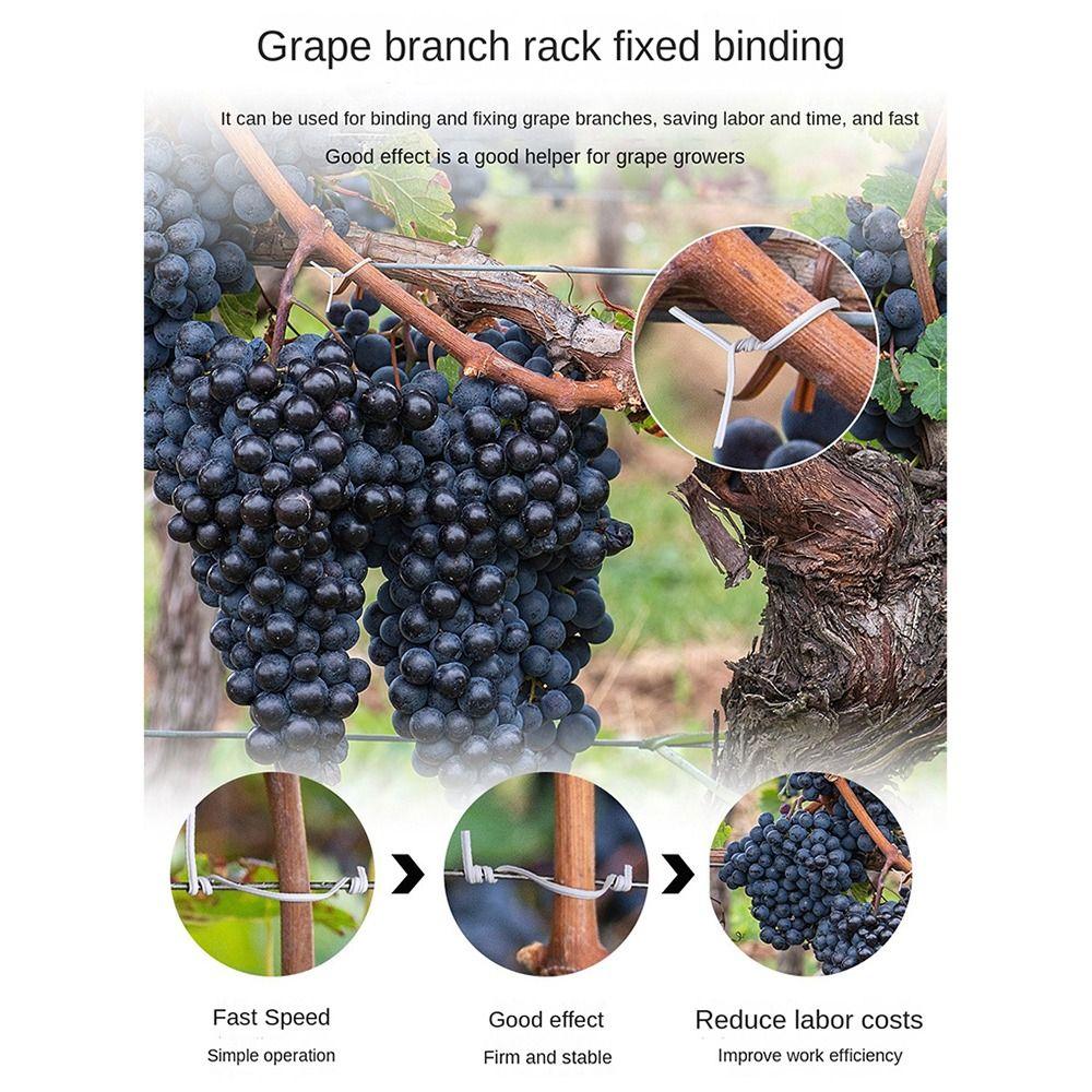 Black Plastic Coated Iron Wire White Cable Ties Reusable Ties Cable Fasteners