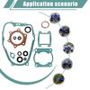waltyotur Complete Engine Gasket Kit Set with Oil Seals Replacement for 1988-2006 Yamaha Blaster 200 YFS200