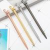 1 Piece Ballpoint Pen Swan Love Crystal Wedding Metal Copper Pen Office School Supplies Stationery